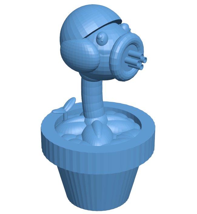 Plants vs. Zombies B0011905 3d model file for 3d printer