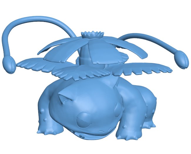 Venusaur - pokemon B0011899 3d model file for 3d printer