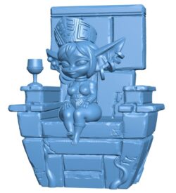 Female patriarch Maya B0012263 3d model file for 3d printer