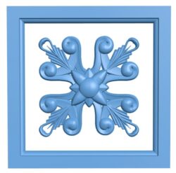 Square pattern T0011758 download free stl files 3d model for CNC wood carving