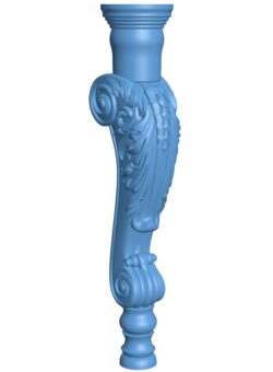 Table legs and chairs T0011879 download free stl files 3d model for CNC wood carving