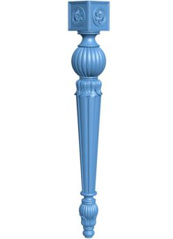 Table legs and chairs T0011880 download free stl files 3d model for CNC wood carving