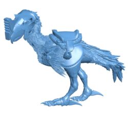 Terror Bird Saddle B0012255 3d model file for 3d printer