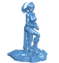 Female B0012285 3d model file for 3d printer