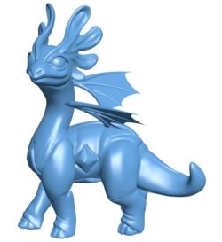 Little Dragon B0012301 3d model file for 3d printer