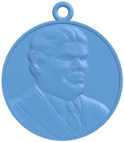 Gomez Addams KeyChain T0012672 download free stl files 3d model for CNC wood carving
