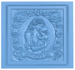 Mother’s Day T0012675 download free stl files 3d model for CNC wood carving