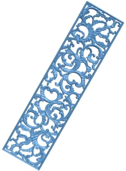 Door frame pattern T0013187 download free stl files 3d model for CNC wood carving