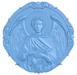 Icon of Archangel Michael T0013210 download free stl files 3d model for CNC wood carving