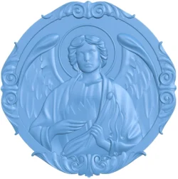 Icon of Archangel Michael T0013231 download free stl files 3d model for CNC wood carving