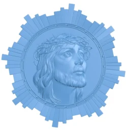 Jesus Christ T0012949 download free stl files 3d model for CNC wood carving