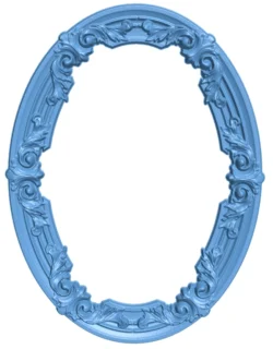 Mirror frame pattern T0013092 download free stl files 3d model for CNC wood carving