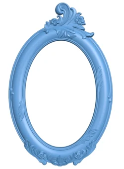 Mirror frame pattern T0013130 download free stl files 3d model for CNC wood carving