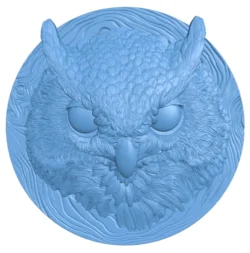 Owl T0013170 download free stl files 3d model for CNC wood carving