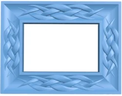 Picture frame or mirror T0013124 download free stl files 3d model for CNC wood carving