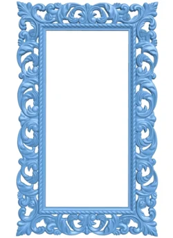Picture frame or mirror T0013140 download free stl files 3d model for CNC wood carving
