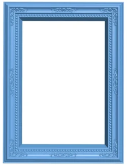 Picture frame or mirror T0013143 download free stl files 3d model for CNC wood carving