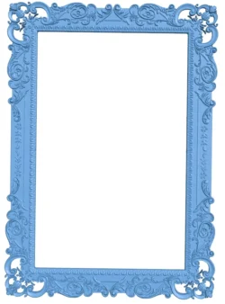 Picture frame or mirror T0013161 download free stl files 3d model for CNC wood carving