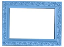 Picture frame or mirror T0013185 download free stl files 3d model for CNC wood carving